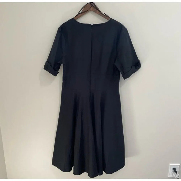 J. Peterman Black Fit & Flare Dress - Picture 8 of 8